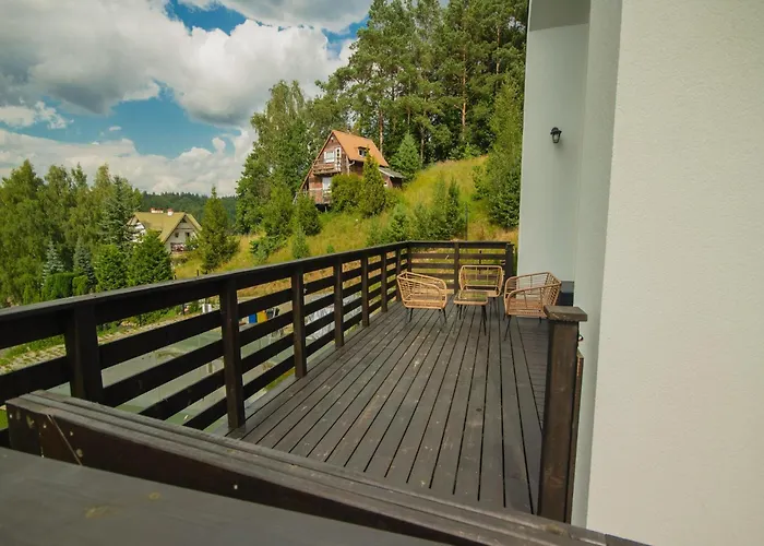 Дом отдыха A Comfortable House In Kashubia For 4 People Голубе